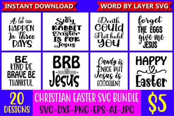 Christian Easter SVG Bundle Vol.2
