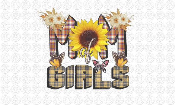Mom of Girls Sublimation Designs for Crafts