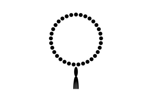 Rosary Icon and Icons for Creative Design