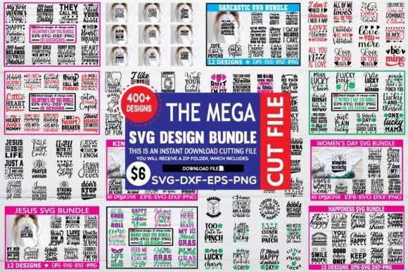 The Mega SVG Design Bundle